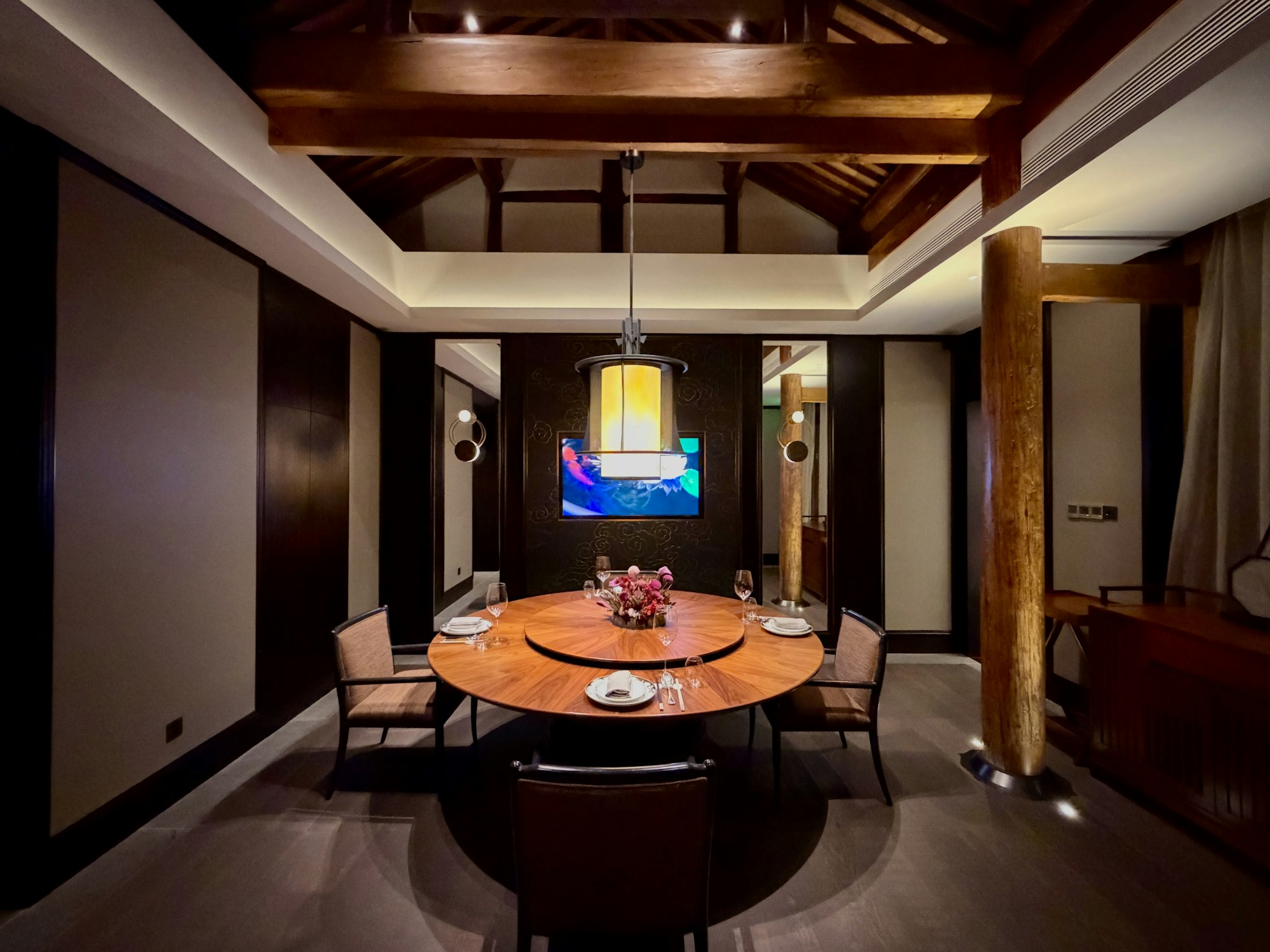A private dining room in one of The Monk's restaurants